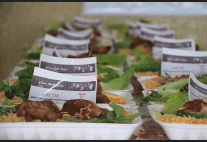 Photo Action humanitaire saisonnière – Distribution de colis alimentaires en Tunisie et en Syrie