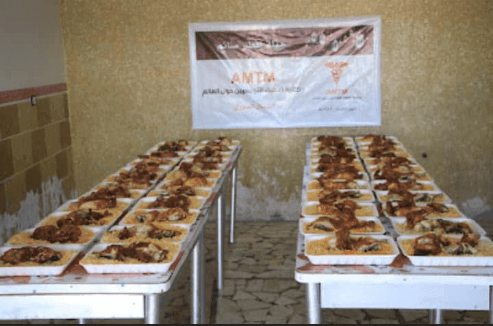 Photo Action humanitaire saisonnière – Distribution de colis alimentaires en Tunisie et en Syrie