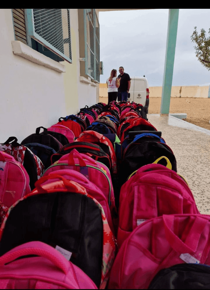 Photo Aménagement d’un espace de jeux extérieurs pour le centre des enfants autistes d’Enfidha