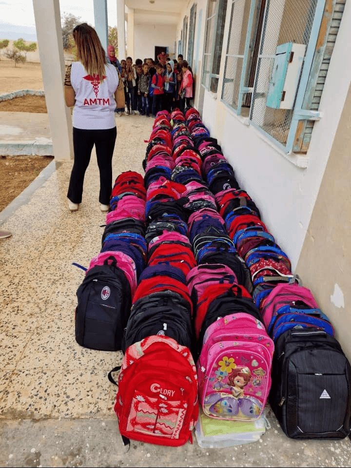 Photo Aménagement d’un espace de jeux extérieurs pour le centre des enfants autistes d’Enfidha