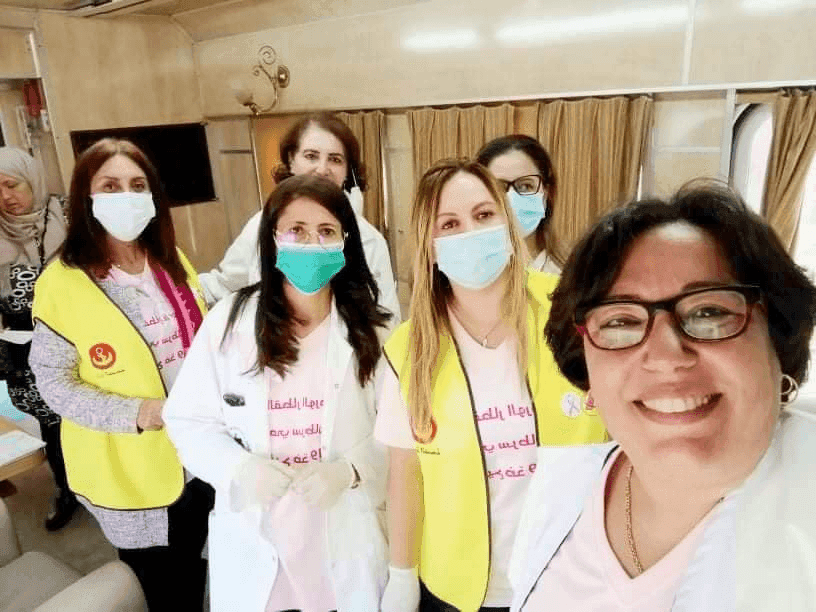 Photo Caravane de dépistage du cancer du sein – Octobre Rose 2021