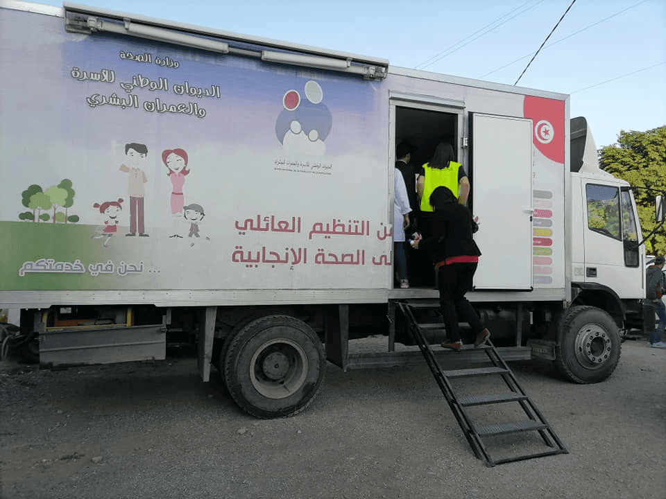 Photo Caravane de dépistage du cancer du sein – Octobre Rose 2021
