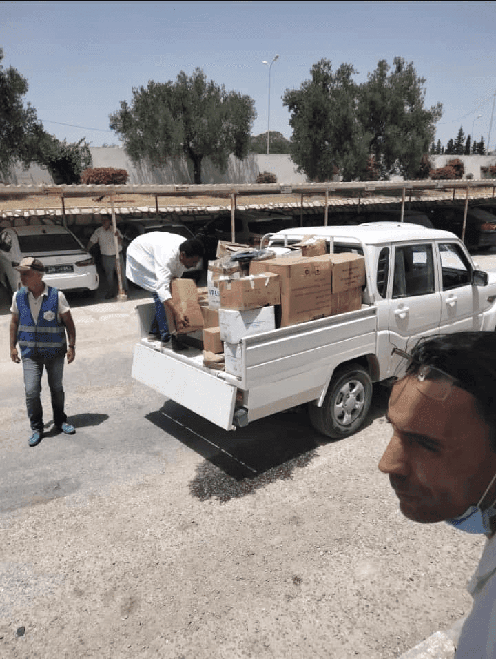 Photo Distribution de matériel médical au profit de plusieurs structures sanitaires en Tunisie