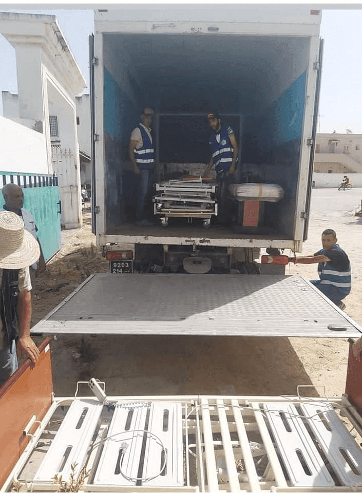 Photo Distribution de matériel médical au profit de plusieurs structures sanitaires en Tunisie