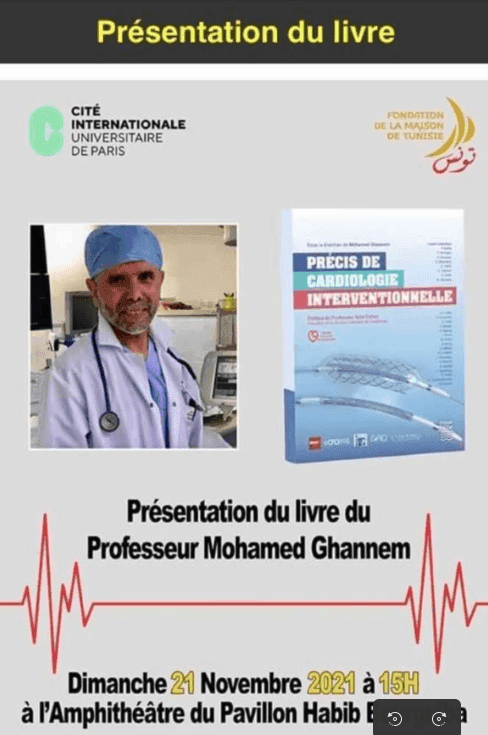 Présentation du livre du Professeur Mohamed Ghannem – Précis de Cardiologie Interventionnelle