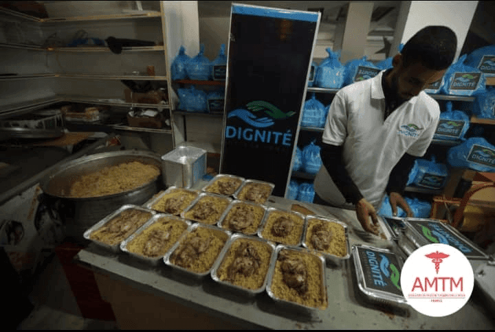 Photo Distribution de 1300 repas Aïd Gaza – Action humanitaire Ramadan 2024