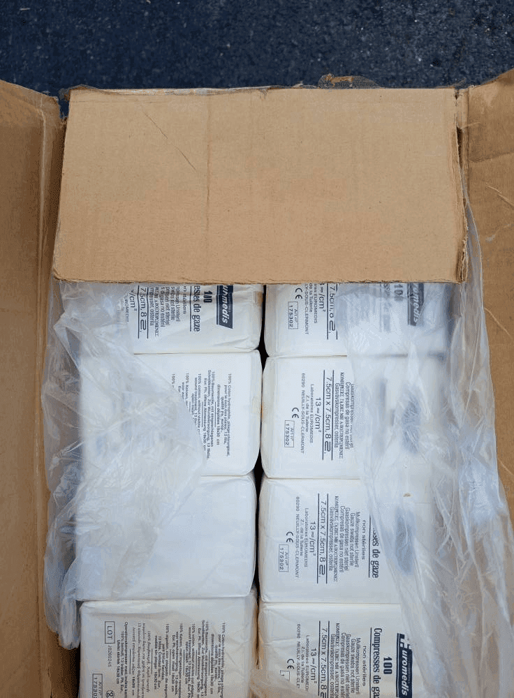 Photo Don de matériel médical et consommables au profit de l’association SOS Syrie