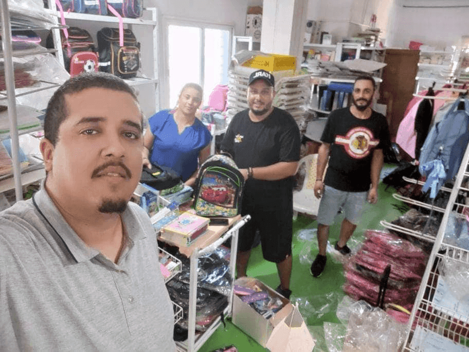 Photo Distribution de fournitures scolaires pour 211 élèves à Kasserine