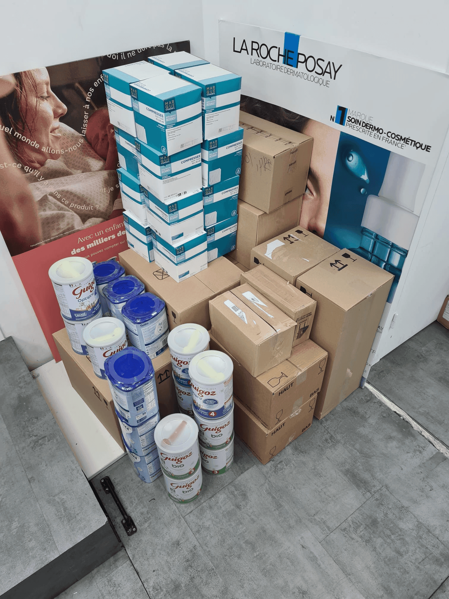 Photo Appel National aux Dons – Convoi Humanitaire avec le Croissant Rouge Tunisien