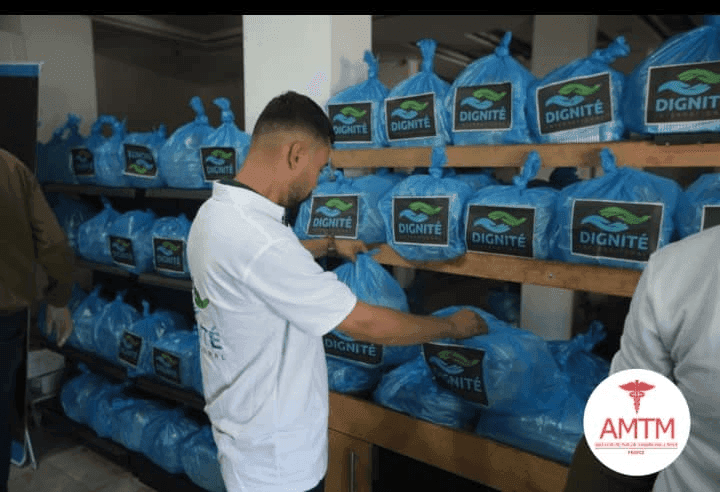 Photo Distribution de 1300 repas Aïd Gaza – Action humanitaire Ramadan 2024