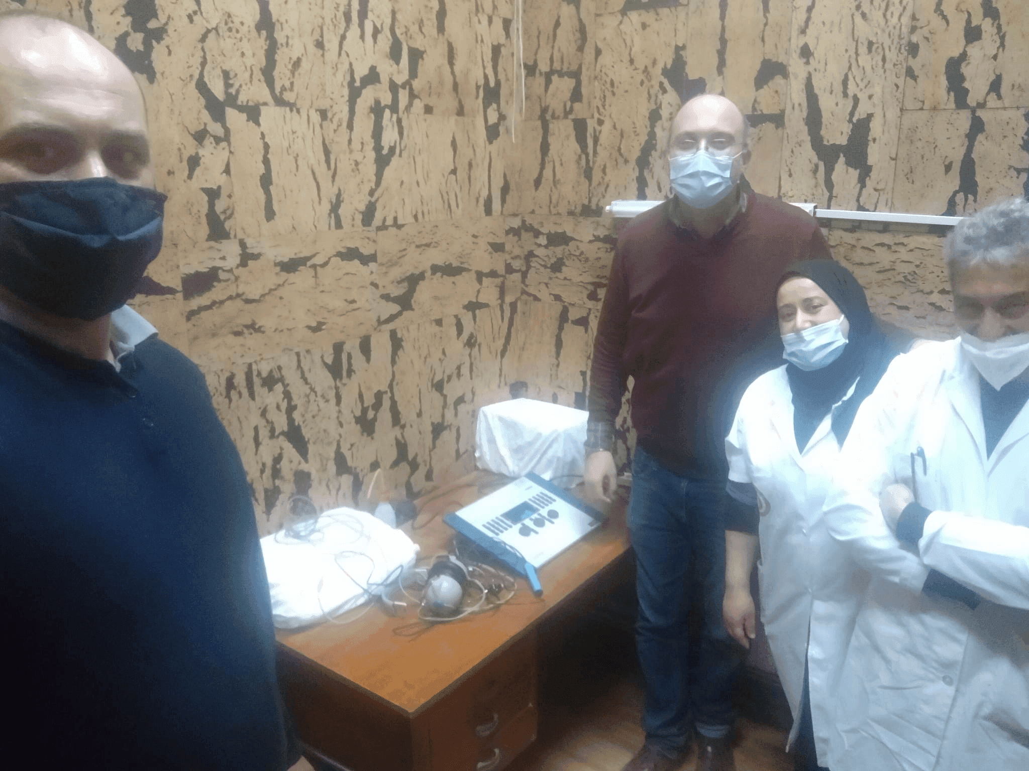 Photo Donation d’audiomètres et otoémissions – Hôpital Hached & Fattouma Bourguiba