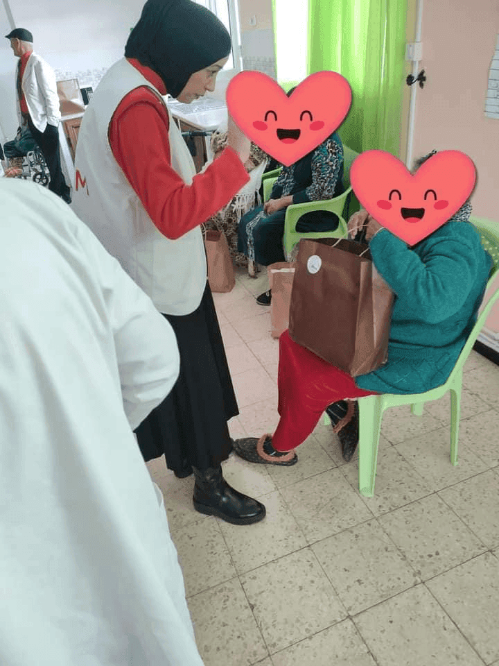 Photo Action solidaire au profit de la maison des personnes âgées d’El Kef