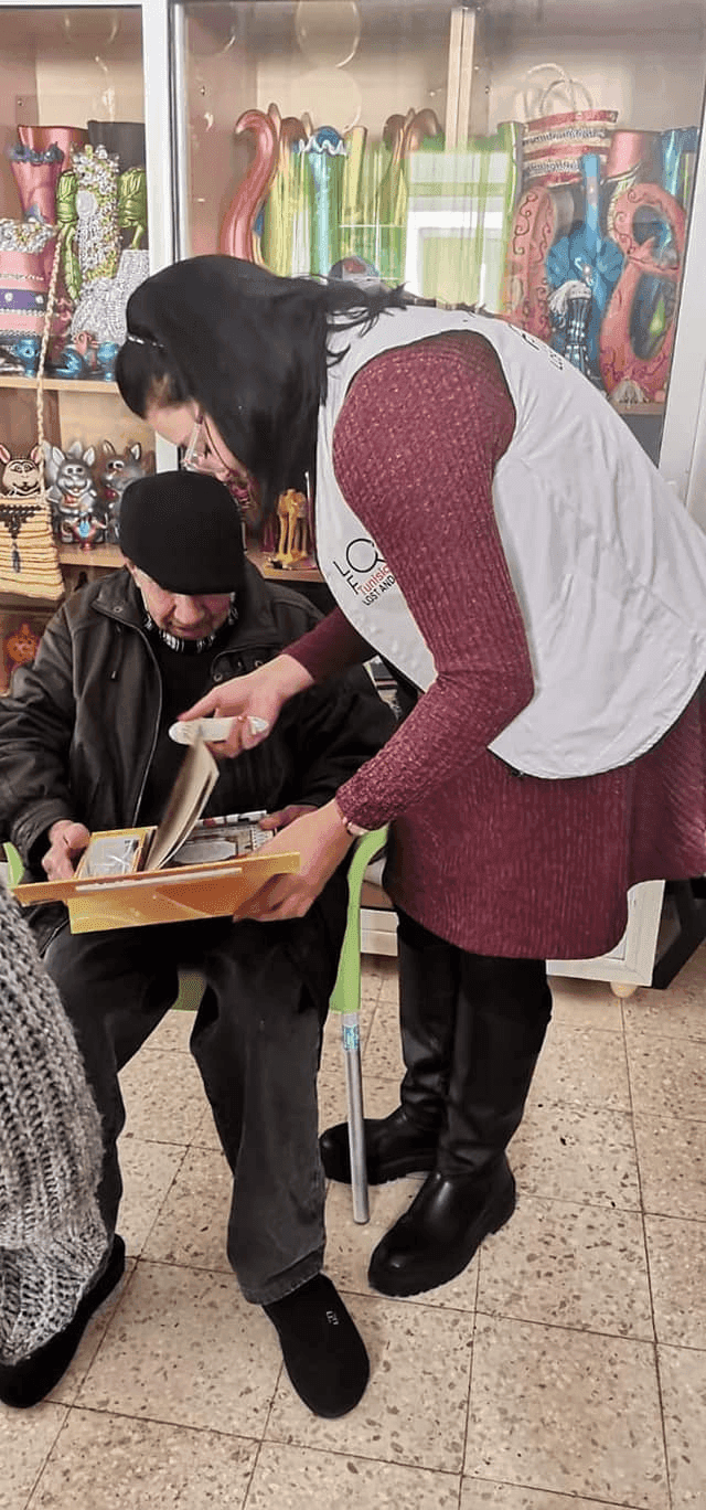 Photo Action solidaire au profit de la maison des personnes âgées d’El Kef