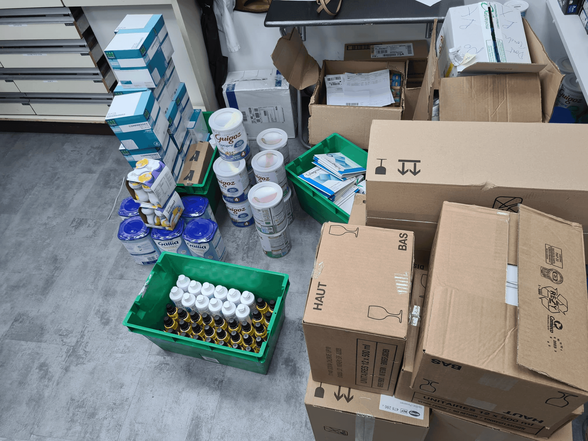 Photo Appel National aux Dons – Convoi Humanitaire avec le Croissant Rouge Tunisien