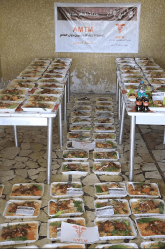 Photo Action humanitaire saisonnière – Distribution de colis alimentaires en Tunisie et en Syrie