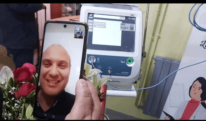 Photo Acquisition et remise d’un respirateur SLE6000 au service de réanimation de Béni Khalled