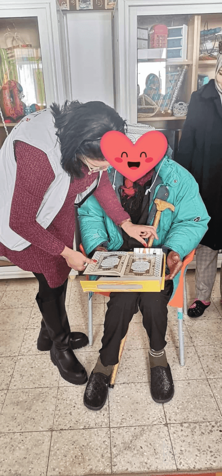 Photo Action solidaire au profit de la maison des personnes âgées d’El Kef