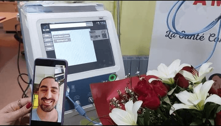 Photo Acquisition et remise d’un respirateur SLE6000 au service de réanimation de Béni Khalled