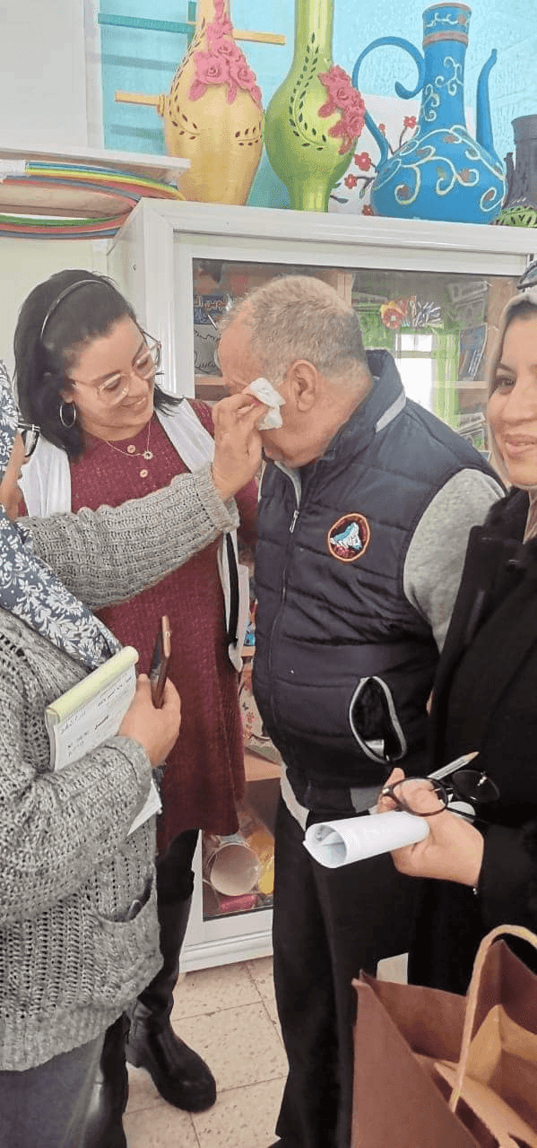 Photo Action solidaire au profit de la maison des personnes âgées d’El Kef